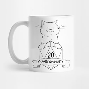 Chaotic Good Kitty Mug